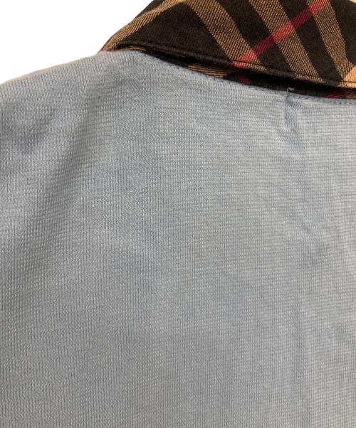 BURBERRY LONDON（バーバリーロンドン）BURBERRY LONDON (バーバリーロンドン) ノースリーブシャツ ブルー サイズ:Lの古着・服飾アイテム
