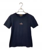 FENDIフェンディ）の古着「ロゴTシャツ」｜ブラック
