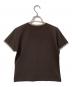BURBERRY LONDON (バーバリーロンドン) バーバリーチェックカラーTシャツ ブラウン サイズ:M：10000円