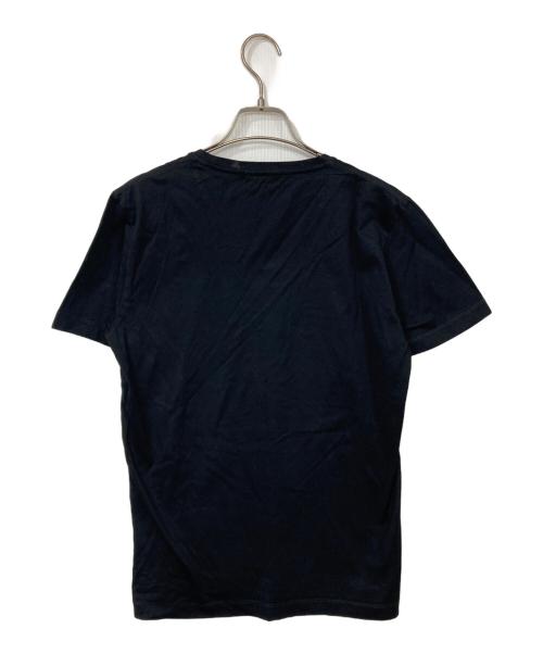 BURBERRY BLACK LABEL（バーバリーブラックレーベル）BURBERRY BLACK LABEL (バーバリーブラックレーベル) ロゴプリントTシャツ ブラック サイズ:2の古着・服飾アイテム