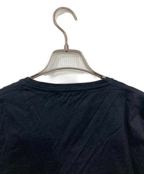 BURBERRY BLACK LABEL（バーバリーブラックレーベル）BURBERRY BLACK LABEL (バーバリーブラックレーベル) ロゴプリントTシャツ ブラック サイズ:2の古着・服飾アイテム