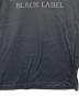 中古・古着 BURBERRY BLACK LABEL (バーバリーブラックレーベル) ロゴプリントTシャツ ブラック サイズ:2：8000円