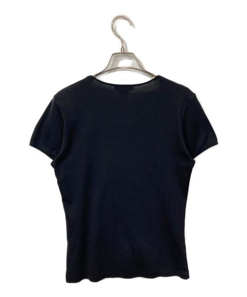 CELINE（セリーヌ）CELINE (セリーヌ) トリオンフスタッズTシャツ ブラック サイズ:Lの古着・服飾アイテム