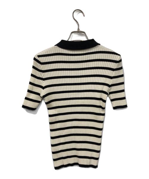 CHANEL BOUTIQUE（シャネル ブティック）CHANEL BOUTIQUE (シャネル ブティック) ニットポロシャツ ベージュ サイズ:40の古着・服飾アイテム