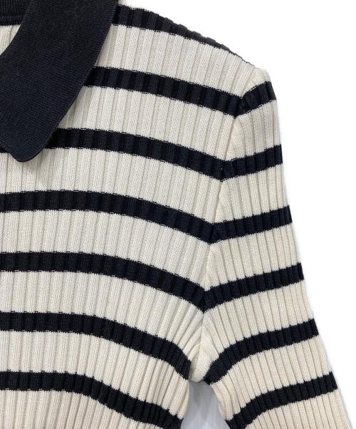 CHANEL BOUTIQUE（シャネル ブティック）CHANEL BOUTIQUE (シャネル ブティック) ニットポロシャツ ベージュ サイズ:40の古着・服飾アイテム