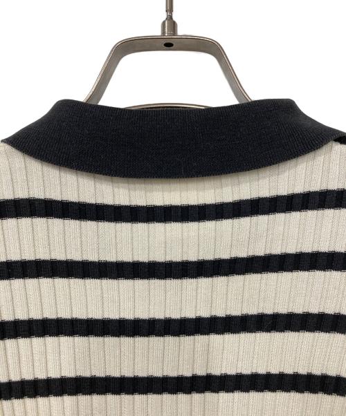 CHANEL BOUTIQUE（シャネル ブティック）CHANEL BOUTIQUE (シャネル ブティック) ニットポロシャツ ベージュ サイズ:40の古着・服飾アイテム