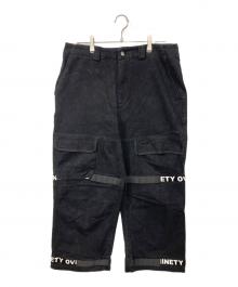 9090×OVER PRINT（9090×オーバープリント）の古着「Cargo Pants」｜ブラック