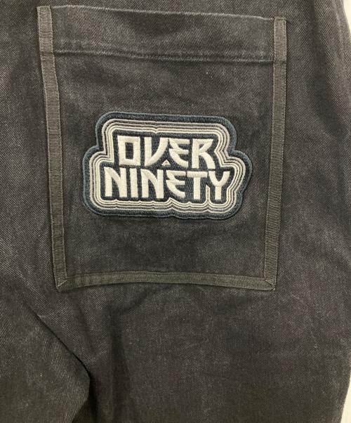 9090（9090）9090 (9090) over print (オーバープリント) Cargo Pants ブラック サイズ:XLの古着・服飾アイテム