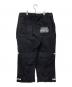 9090 (9090) over print (オーバープリント) Cargo Pants ブラック サイズ:XL：5000円