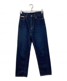 Calvin Klein Jeans（カルバンクラインジーンズ）の古着「Twisted Seam Jean デニムパンツ」｜インディゴ