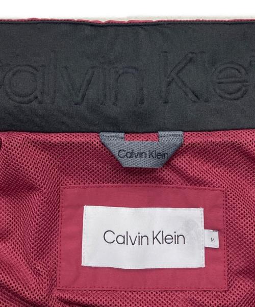 Calvin Klein（カルバンクライン）Calvin Klein (カルバンクライン) ナイロンジャケット レッド サイズ:Ｍの古着・服飾アイテム