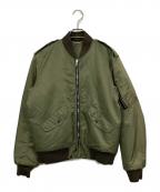 Dude Nineデュードナイン）の古着「MA-1ジャケット」｜オリーブ