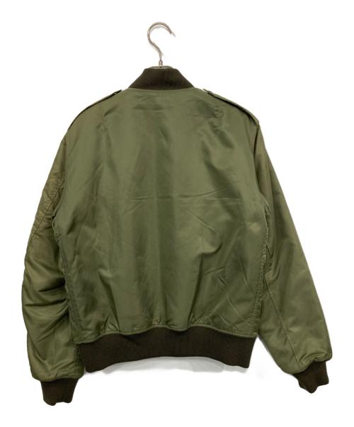 Dude Nine（デュードナイン）Dude Nine (デュードナイン) MA-1ジャケット オリーブ サイズ:Mの古着・服飾アイテム