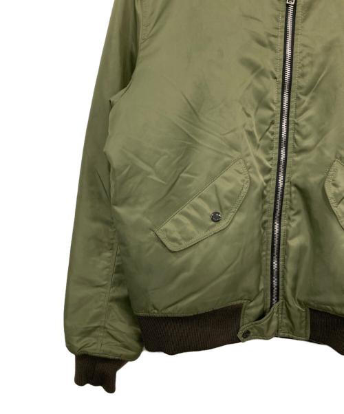 Dude Nine（デュードナイン）Dude Nine (デュードナイン) MA-1ジャケット オリーブ サイズ:Mの古着・服飾アイテム