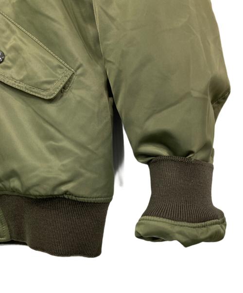 Dude Nine（デュードナイン）Dude Nine (デュードナイン) MA-1ジャケット オリーブ サイズ:Mの古着・服飾アイテム
