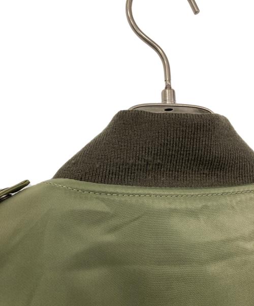 Dude Nine（デュードナイン）Dude Nine (デュードナイン) MA-1ジャケット オリーブ サイズ:Mの古着・服飾アイテム