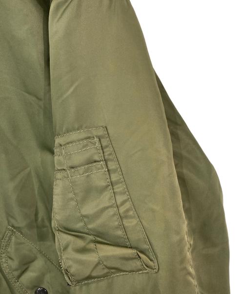 Dude Nine（デュードナイン）Dude Nine (デュードナイン) MA-1ジャケット オリーブ サイズ:Mの古着・服飾アイテム