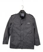 THE NORTH FACE×eYe COMME des GARCONS JUNYAWATANABE MANザ ノース フェイス×アイ コム デ ギャルソン ジュンヤ ワタナベ マン）の古着「Wネームミリタリージャケット」｜ブラック