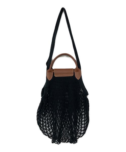 LONGCHAMP（ロンシャン）LONGCHAMP (ロンシャン) ル プリアージュフィレXSクロスボディバッグ ブラックの古着・服飾アイテム