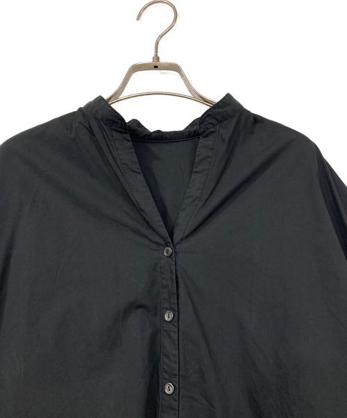 Adam et Rope（アダム エ ロペ）Adam et Rope (アダム エ ロペ) セーラーカラーシャツ ブラック サイズ:FREEの古着・服飾アイテム