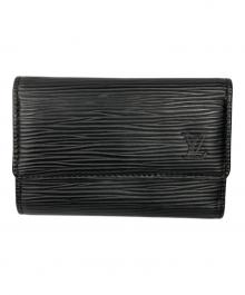 LOUIS VUITTON（ルイ ヴィトン）の古着「キーケース ミュルティクレ6」｜ブラック