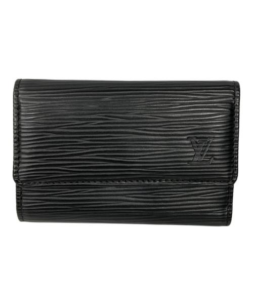 LOUIS VUITTON（ルイ ヴィトン）LOUIS VUITTON (ルイ ヴィトン) キーケース ミュルティクレ6 ブラックの古着・服飾アイテム
