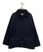 Barbourバブアー）の古着「キルティングジャケット」｜ネイビー