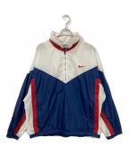 NIKEナイキ）の古着「ハーフジップジャケット」｜ホワイト