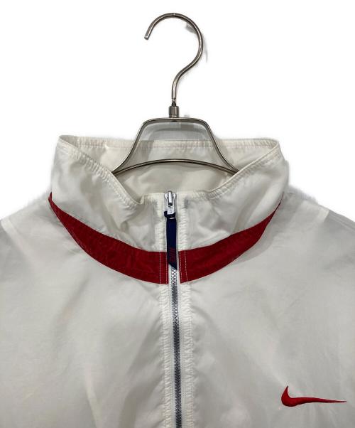 NIKE（ナイキ）NIKE (ナイキ) ハーフジップジャケット ホワイト サイズ:XLの古着・服飾アイテム