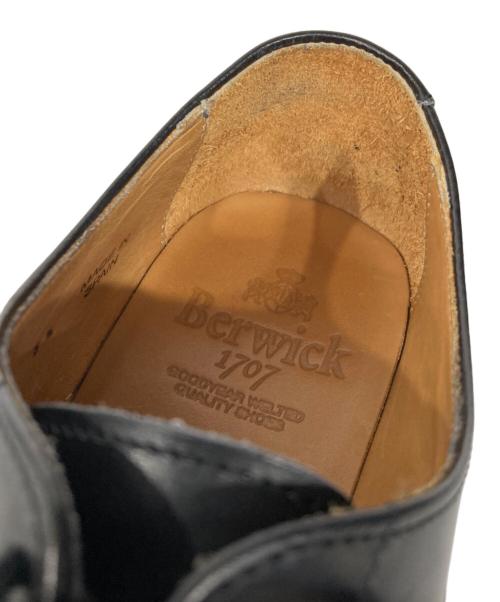 berwick（バーウィック）berwick (バーウィック) プレーントゥシューズ ブラック サイズ:5 1/2の古着・服飾アイテム