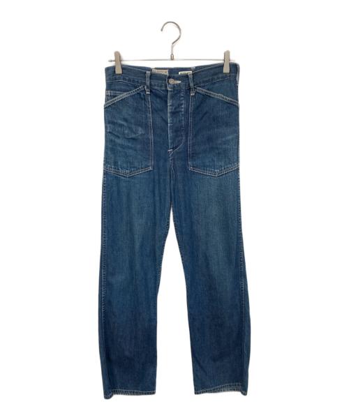 BEAMS BOY（ビームスボーイ）BEAMS BOY (ビームスボーイ) Buzz Rickson's (バズリクソンズ) ベイカーデニムパンツ インディゴ サイズ:不明の古着・服飾アイテム