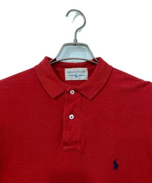 RALPH LAUREN（ラルフローレン）RALPH LAUREN (ラルフローレン) ポロシャツ レッド サイズ:Sの古着・服飾アイテム