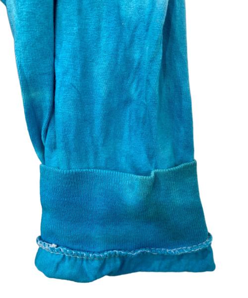 LIQUID BLUE（リキッドブルー）LIQUID BLUE (リキッドブルー) スカルタイダイプリント長袖Tシャツ ブルー サイズ:XLの古着・服飾アイテム
