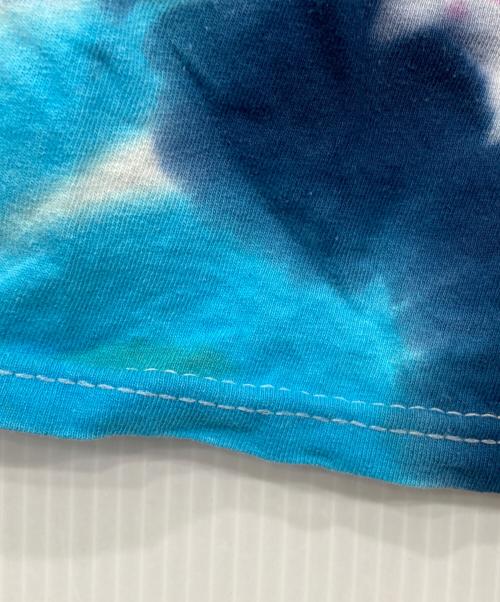 LIQUID BLUE（リキッドブルー）LIQUID BLUE (リキッドブルー) スカルタイダイプリント長袖Tシャツ ブルー サイズ:XLの古着・服飾アイテム