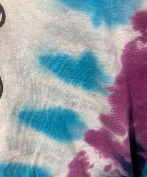 LIQUID BLUE（リキッドブルー）LIQUID BLUE (リキッドブルー) スカルタイダイプリント長袖Tシャツ ブルー サイズ:XLの古着・服飾アイテム