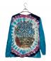 LIQUID BLUE (リキッドブルー) スカルタイダイプリント長袖Tシャツ ブルー サイズ:XL：15000円