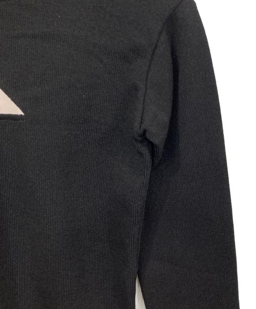 darich（ダーリッチ）Darich (ダーリッチ) ホロスコープタトゥーデザイントップス ブラック×ベージュ サイズ:FREEの古着・服飾アイテム