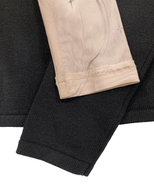 darich（ダーリッチ）Darich (ダーリッチ) ホロスコープタトゥーデザイントップス ブラック×ベージュ サイズ:FREEの古着・服飾アイテム
