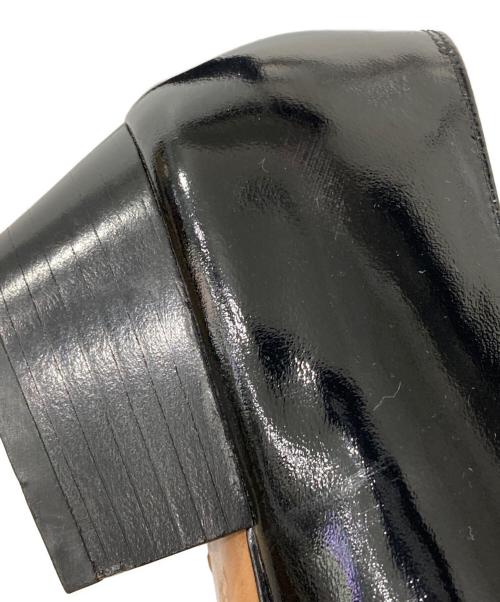 Salvatore Ferragamo（サルヴァトーレ フェラガモ）Salvatore Ferragamo (サルヴァトーレ フェラガモ) ヴァラリボンパンプス ブラック サイズ:4　1/2Bの古着・服飾アイテム