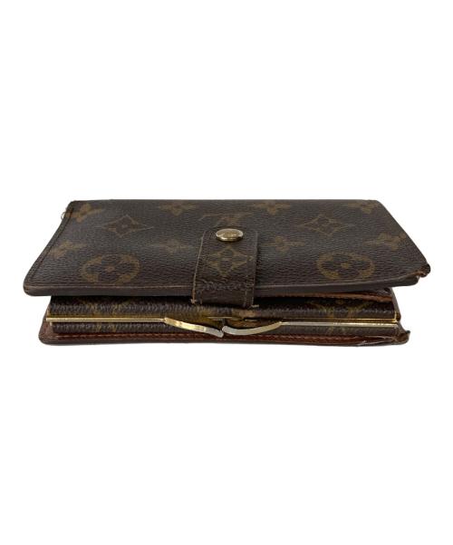 LOUIS VUITTON（ルイ ヴィトン）LOUIS VUITTON (ルイ ヴィトン) がま口財布 ブラウンの古着・服飾アイテム