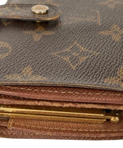 LOUIS VUITTON（ルイ ヴィトン）LOUIS VUITTON (ルイ ヴィトン) がま口財布 ブラウンの古着・服飾アイテム
