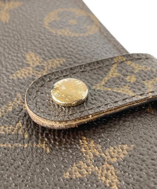 LOUIS VUITTON（ルイ ヴィトン）LOUIS VUITTON (ルイ ヴィトン) がま口財布 ブラウンの古着・服飾アイテム