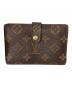 LOUIS VUITTON（ルイ ヴィトン）の古着「がま口財布」｜ブラウン