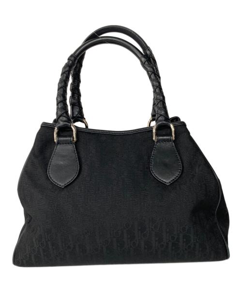 Christian Dior（クリスチャン ディオール）Christian Dior (クリスチャン ディオール) ナイロンキャンバスハンドバッグ ブラックの古着・服飾アイテム