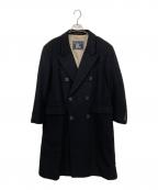 Burberry'sバーバリーズ）の古着「ウールカシミヤ混チェスターコート」｜ブラック