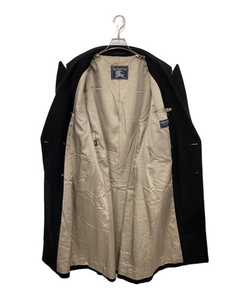Burberry's（バーバリーズ）Burberry's (バーバリーズ) ウールカシミヤ混チェスターコート ブラック サイズ:表記無しの古着・服飾アイテム