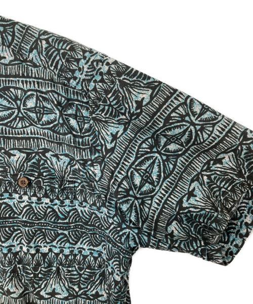 Patagonia（パタゴニア）Patagonia (パタゴニア) バックステップシャツ ブルー×ブラック サイズ:Mの古着・服飾アイテム