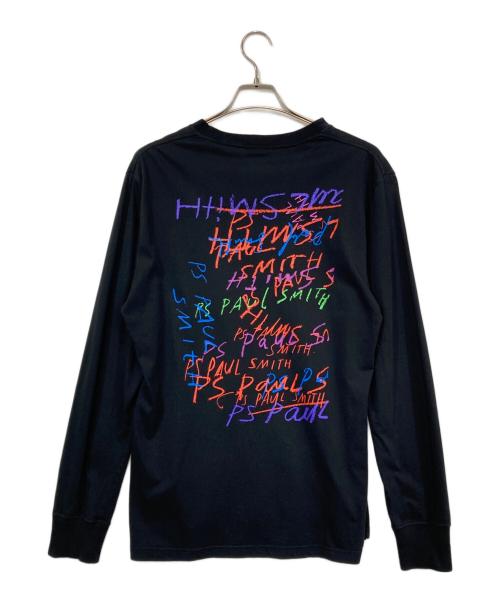 PAUL SMITH（ポールスミス）Paul Smith (ポールスミス) ロングスリーブカットソー ブラック サイズ:Lの古着・服飾アイテム
