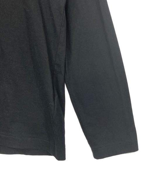 PLAY COMME des GARCONS（プレイコムデギャルソン）PLAY COMME des GARCONS (プレイコムデギャルソン) ハートワッペンロングスリーブカットソー ブラック サイズ:Mの古着・服飾アイテム