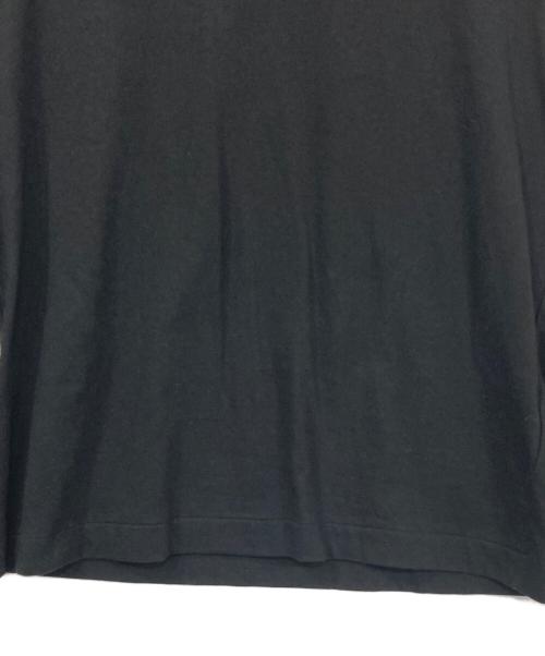 PLAY COMME des GARCONS（プレイコムデギャルソン）PLAY COMME des GARCONS (プレイコムデギャルソン) ハートワッペンロングスリーブカットソー ブラック サイズ:Mの古着・服飾アイテム